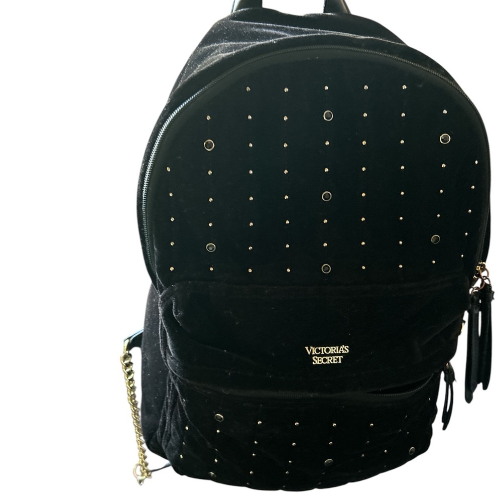 Victoria's Secret Black Sleek Backpack